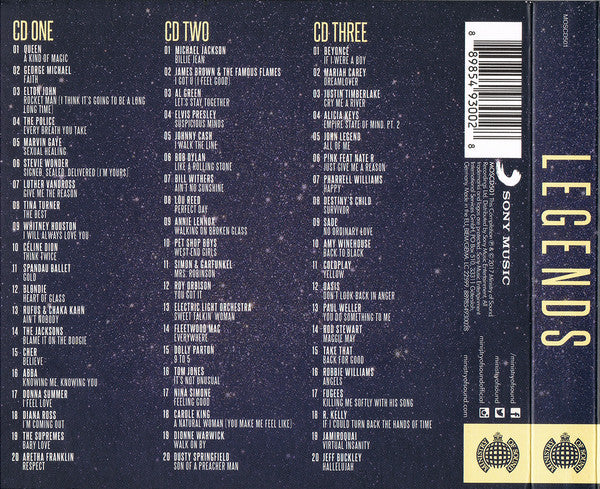 Various : Legends (3xCD, Comp)