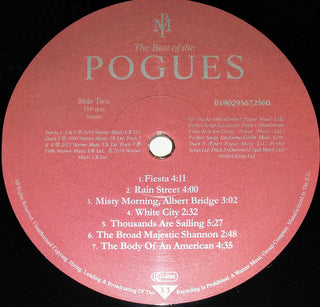 The Pogues : The Best Of The Pogues (LP, Comp, RE)