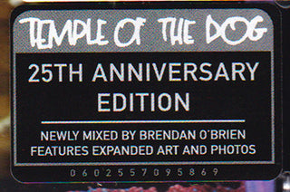Temple Of The Dog : Temple Of The Dog (CD, Album, RE, 25t)