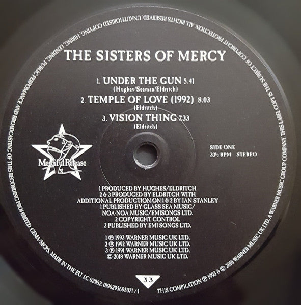 The Sisters Of Mercy : Greatest Hits Volume One - A Slight Case Of Overbombing (2xLP, Comp, RE)