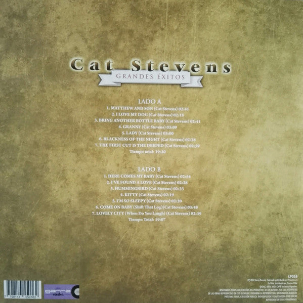 Cat Stevens : Grandes Éxitos (LP, Comp)