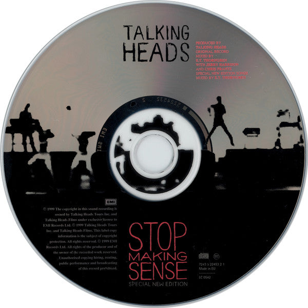 Talking Heads : Stop Making Sense (HDCD, Album, RE, RM, S/Edition, Med)