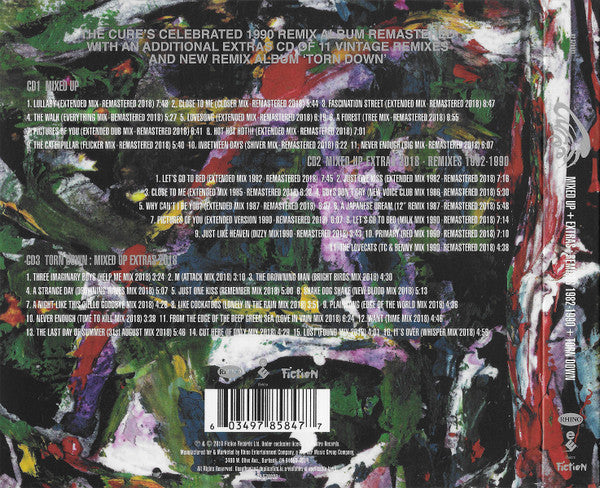 The Cure : Mixed Up + Extras: Remixes 1982-1990 + Torn Down (CD, Album, Comp, RE, RM + CD, Comp, RM + CD, Album)