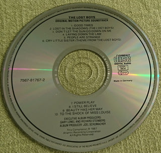 Various : The Lost Boys (Original Motion Picture Soundtrack) (CD, Album, RE)