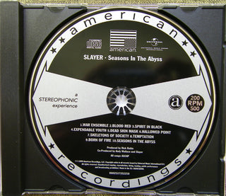 Slayer : Seasons In The Abyss (CD, Album, RE)