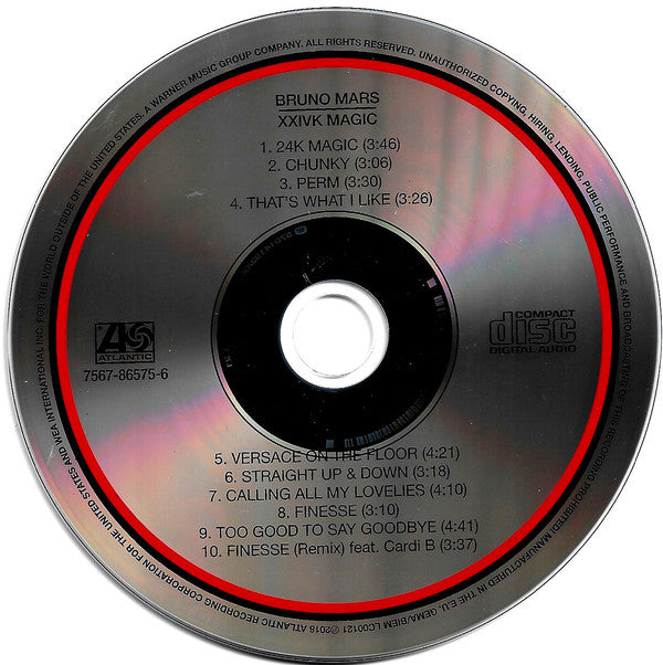 Bruno Mars : XXIVK Magic (CD, Album + Blu-ray + Dlx)
