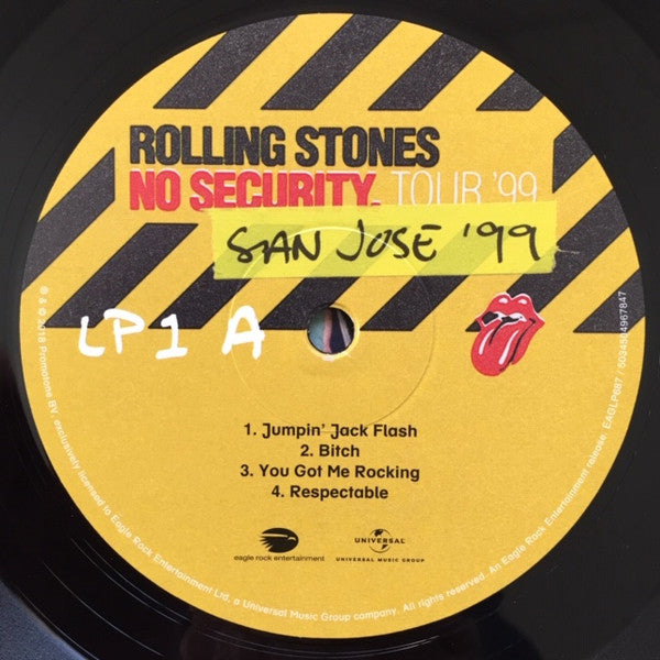 The Rolling Stones : No Security. San Jose '99 (3xLP, Album, 180)