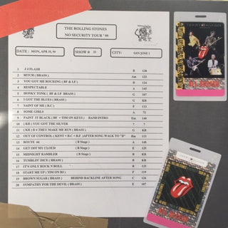 The Rolling Stones : No Security. San Jose '99 (3xLP, Album, 180)
