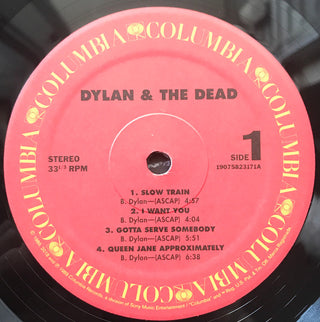 Bob Dylan & The Grateful Dead : Dylan & The Dead (LP, Album, RE)