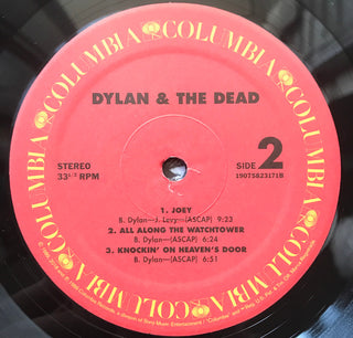 Bob Dylan & The Grateful Dead : Dylan & The Dead (LP, Album, RE)