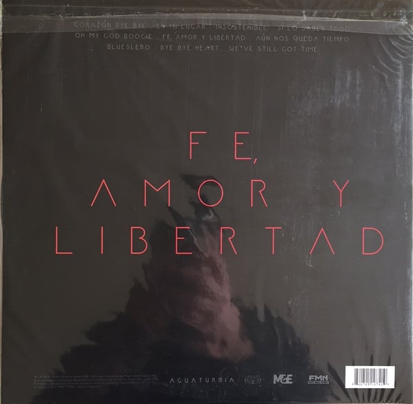 Aguaturbia : Fe, Amor Y Libertad (LP, Album, 180)