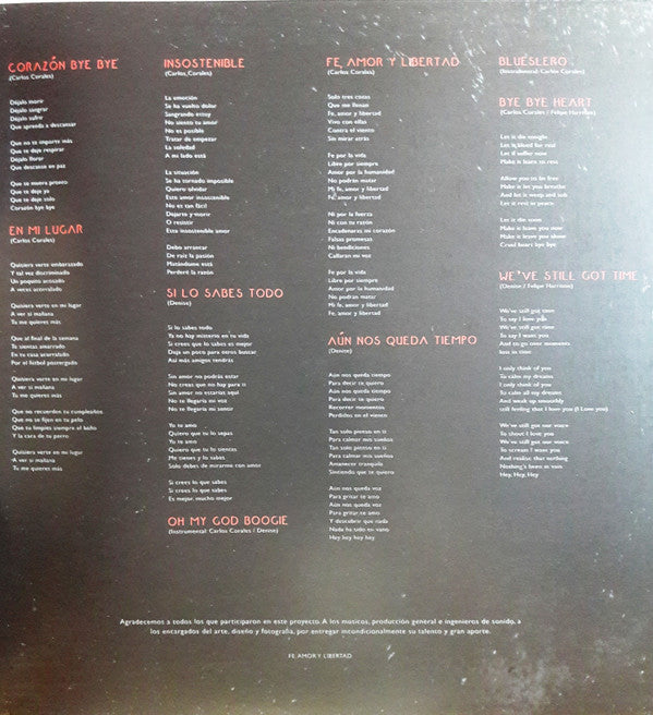 Aguaturbia : Fe, Amor Y Libertad (LP, Album, 180)