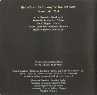 Astor Piazzolla : Libertango (2xCD, Album)