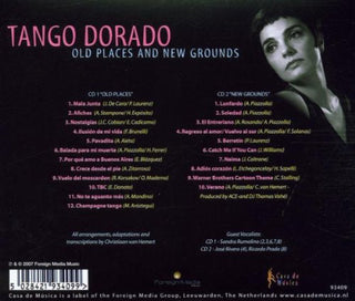 Tango Dorado Featuring Sandra Rumolino : Old Places And New Grounds (2xCD, Album)