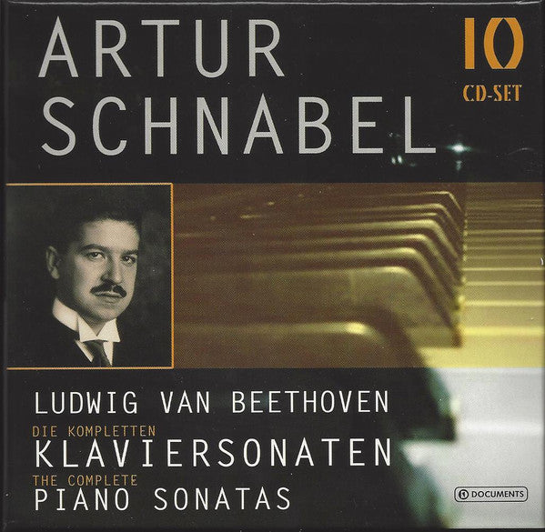 Ludwig van Beethoven — Artur Schnabel : Die Kompletten Klaviersonaten • The Complete Piano Sonatas  (10xCD, Comp, Mono + Box)