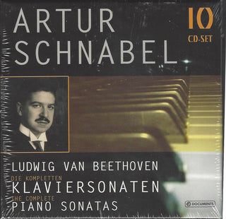 Ludwig van Beethoven — Artur Schnabel : Die Kompletten Klaviersonaten • The Complete Piano Sonatas  (10xCD, Comp, Mono + Box)