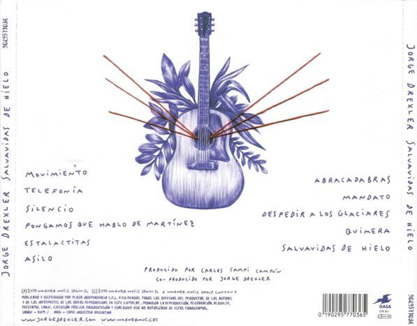Jorge Drexler : Salvavidas De Hielo (CD, Album)