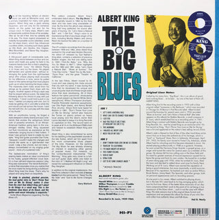 Albert King : The Big Blues (LP, Album, Ltd, RE, Blu)