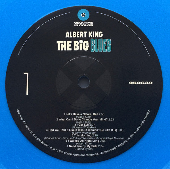 Albert King : The Big Blues (LP, Album, Ltd, RE, Blu)