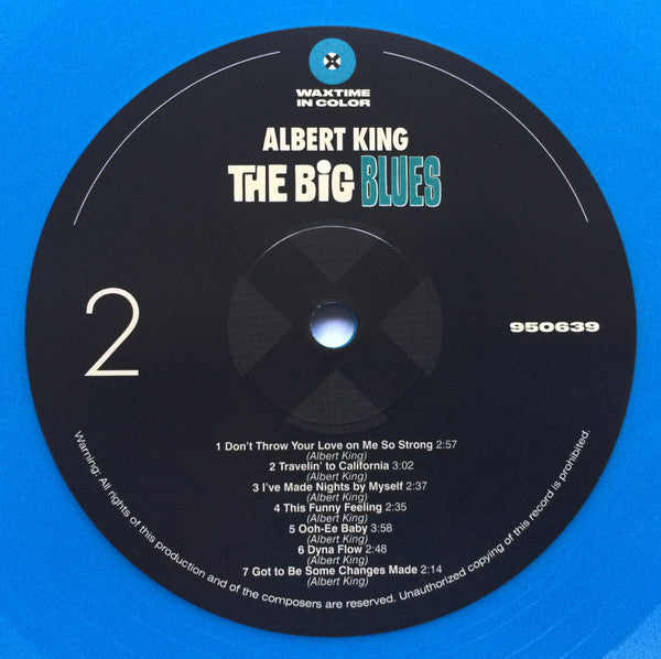 Albert King : The Big Blues (LP, Album, Ltd, RE, Blu)