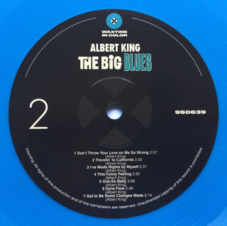 Albert King : The Big Blues (LP, Album, Ltd, RE, Blu)