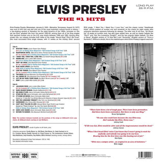 Elvis Presley : The #1 Hits  (LP, Comp, 180)
