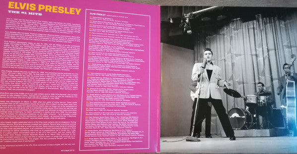 Elvis Presley : The #1 Hits  (LP, Comp, 180)