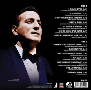 Tony Bennett : I Left My Heart In San Francisco (LP, Album, Comp, RE, 180)