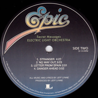 Electric Light Orchestra : Secret Messages (2xLP, Album, RE, Gat)
