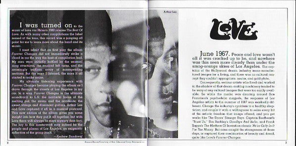 Love : Forever Changes (CD, Album, RE, RM)