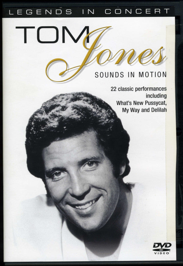 Tom Jones : Tom Jones - Sounds In Motion (DVD-V, Comp, PAL)