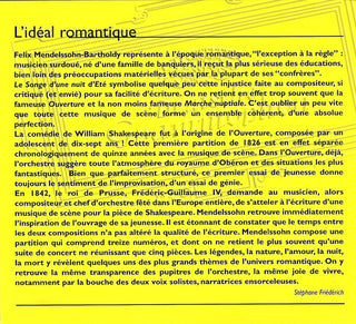Felix Mendelssohn-Bartholdy - Rafael Kubelik : Le Songe D'Une Nuit D'Été (CD, Comp, RE, Dig)