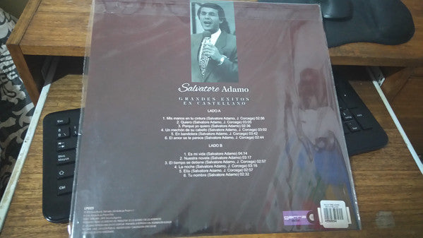 Adamo : Grandes Éxitos En Castellano (LP, Comp, Unofficial)