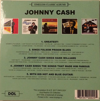 Johnny Cash : Timeless Classic Albums (Box, Comp + 5xCD, Album)