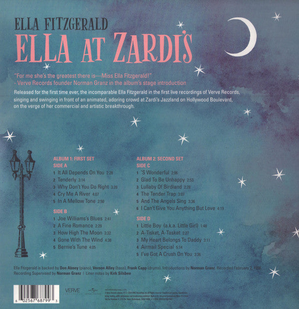 Ella Fitzgerald : Ella At Zardi's (2xLP, Album, 180)