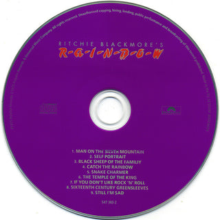 Rainbow : Ritchie Blackmore's Rainbow (CD, Album, RE, RM)