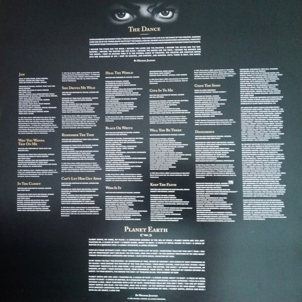 Michael Jackson : Dangerous (2xLP, Album, Pic, RE)