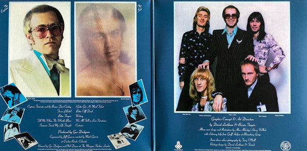 Elton John : Captain Fantastic And The Brown Dirt Cowboy (LP, Album, RE, RM, Gat)