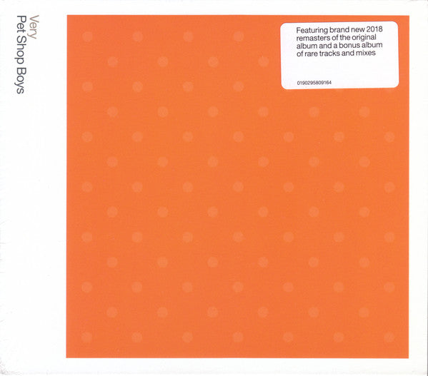 Pet Shop Boys : Very / Further Listening 1992–1994 (CD, Album + CD, Album, Comp + RE, RM)