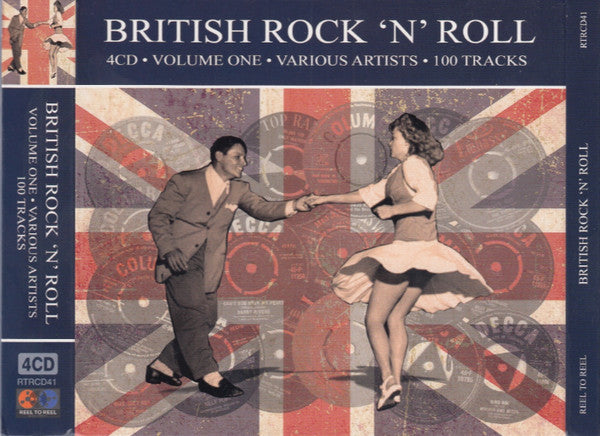 Various : British Rock'n'Roll Volume One (4xCD, Comp)