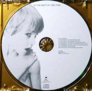 U2 : The Best Of 1980-1990 (CD, Comp, RE, RP)