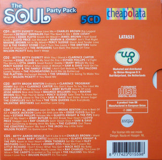 Various : The Soul Party Pack (5xCD, Comp)