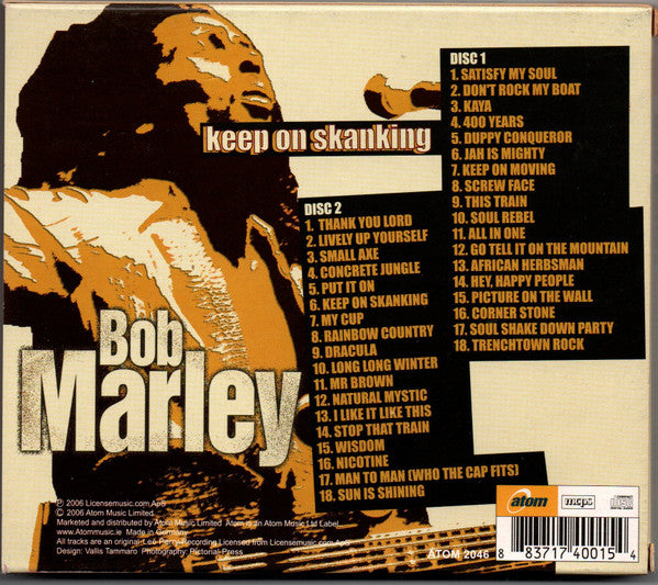 Bob Marley : Keep On Skanking (2xCD, Comp)