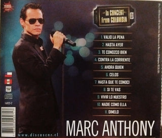 Marc Anthony : In Concert From Colombia (CD, RE, Unofficial)