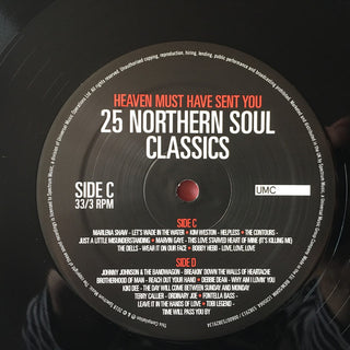 Various : Heaven Must Have Sent You - 25 Northern Soul Classics (2xLP, Comp)