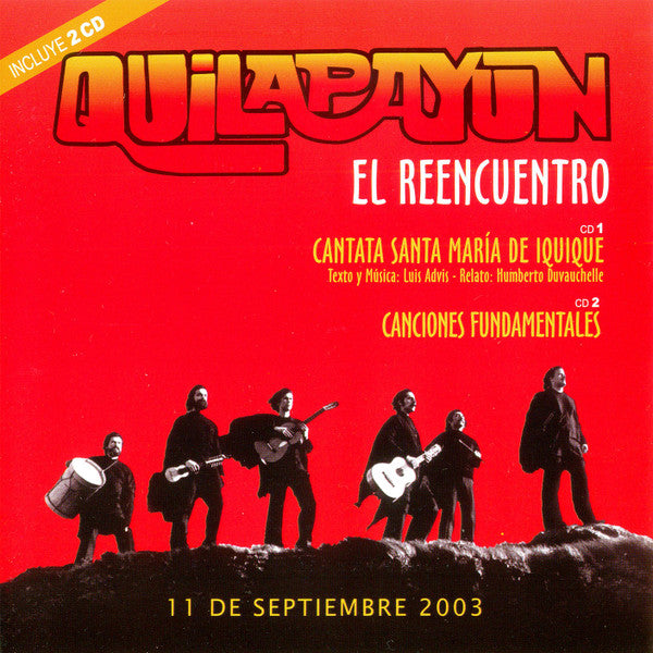 Quilapayún : El Reencuentro (2xCD, Album)