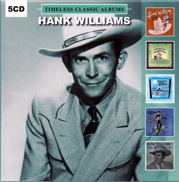 Hank Williams : Timeless Classic Albums (Box, Comp + CD, Comp, RE + CD, Comp, RE + CD, Comp)