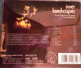 Chandresh : Inner Landscapes (CD, Album)