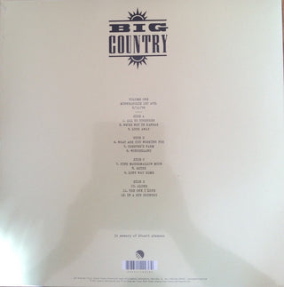 Big Country : We're Not In Kansas (The Live Bootleg Series 1993-1998) Volume One (2xLP, Album, Ltd, Yel)