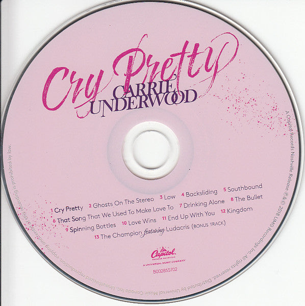 Carrie Underwood : Cry Pretty (CD, Album)
